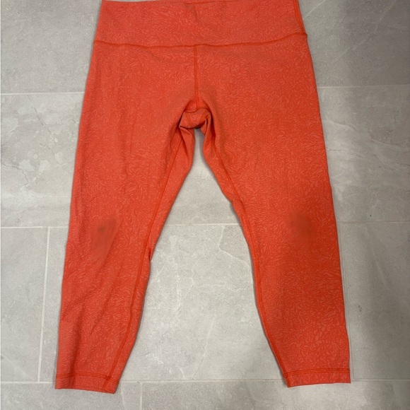 Lululemon Wunder Train High-Rise Crop 23"
Crunch Warm Coral Size 18 - Picture 3 of 12